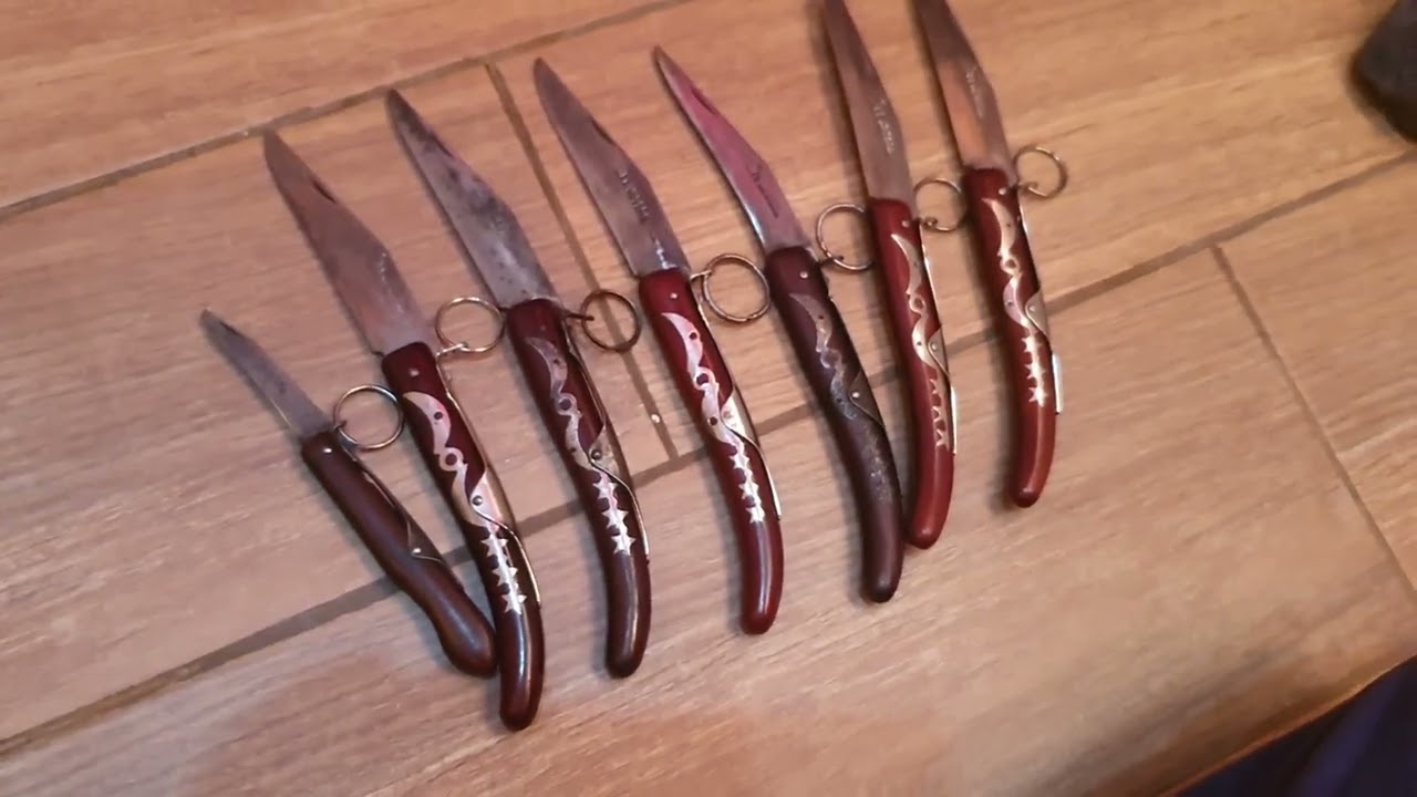 OKAPI knife collection. مجموعة سكاكين اوكابي الماني وافريقي
