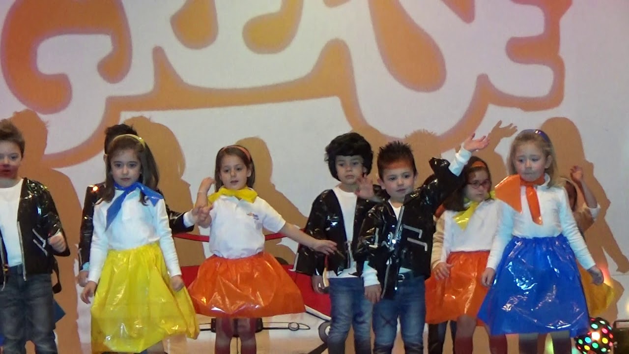 2018 Ed. Infantil - Festival de Navidad - Grease Performance
