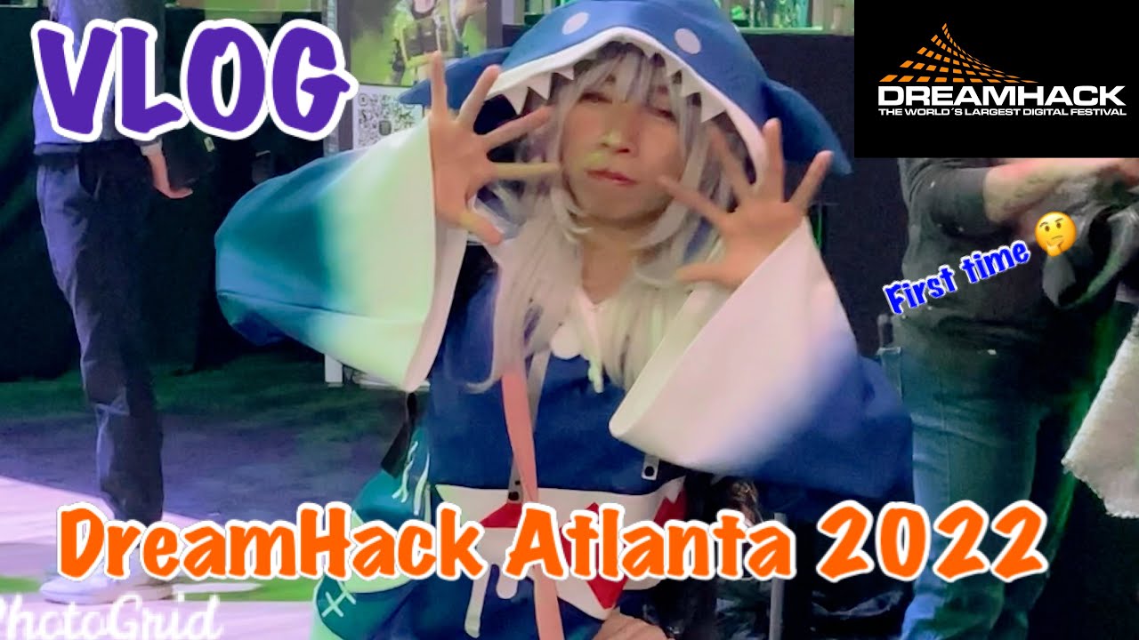 [Vlog] DreamHack Atlanta 2022 - First time video gaming convention !
