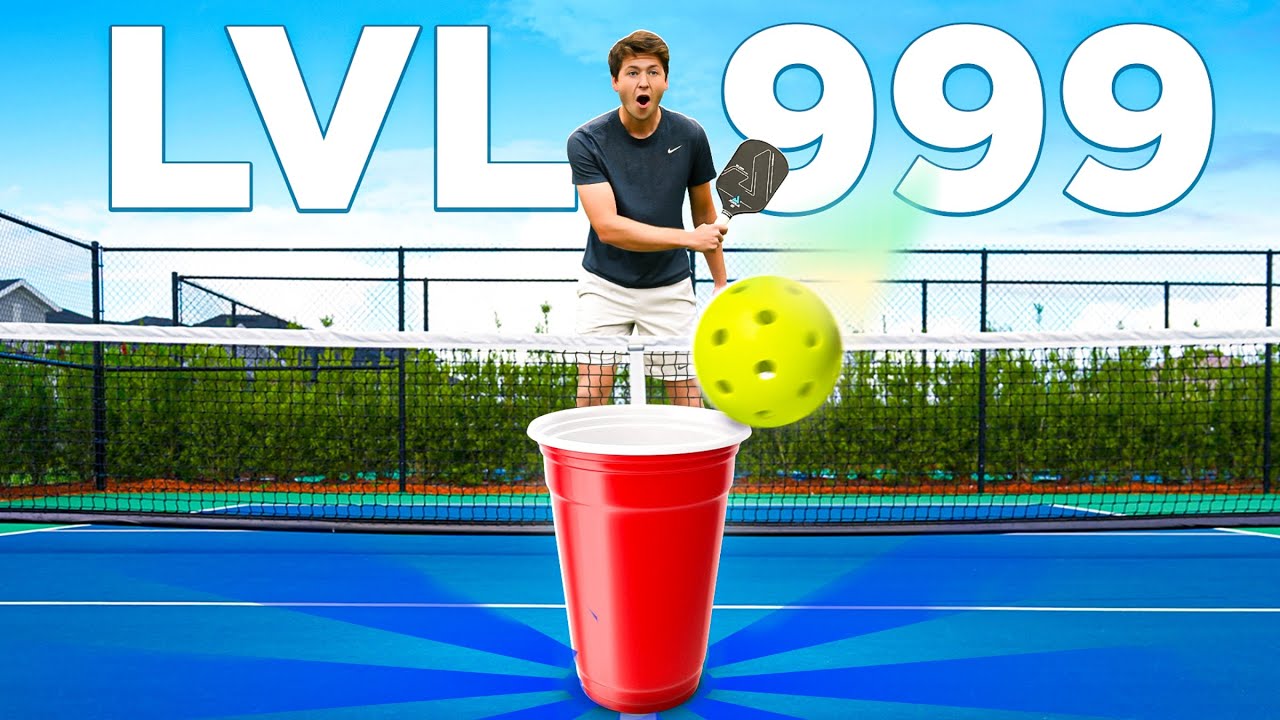 Pickleball Trickshots From Level 0 to 1000
