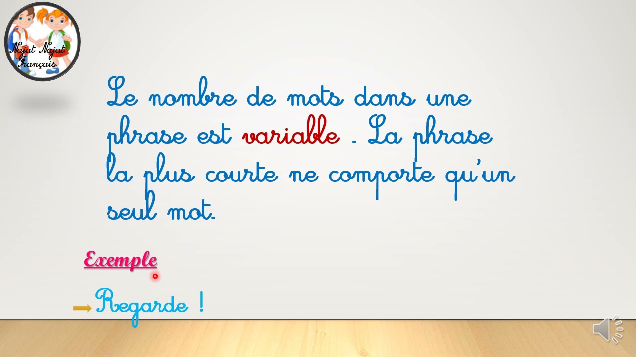 La phrase et la ponctuation