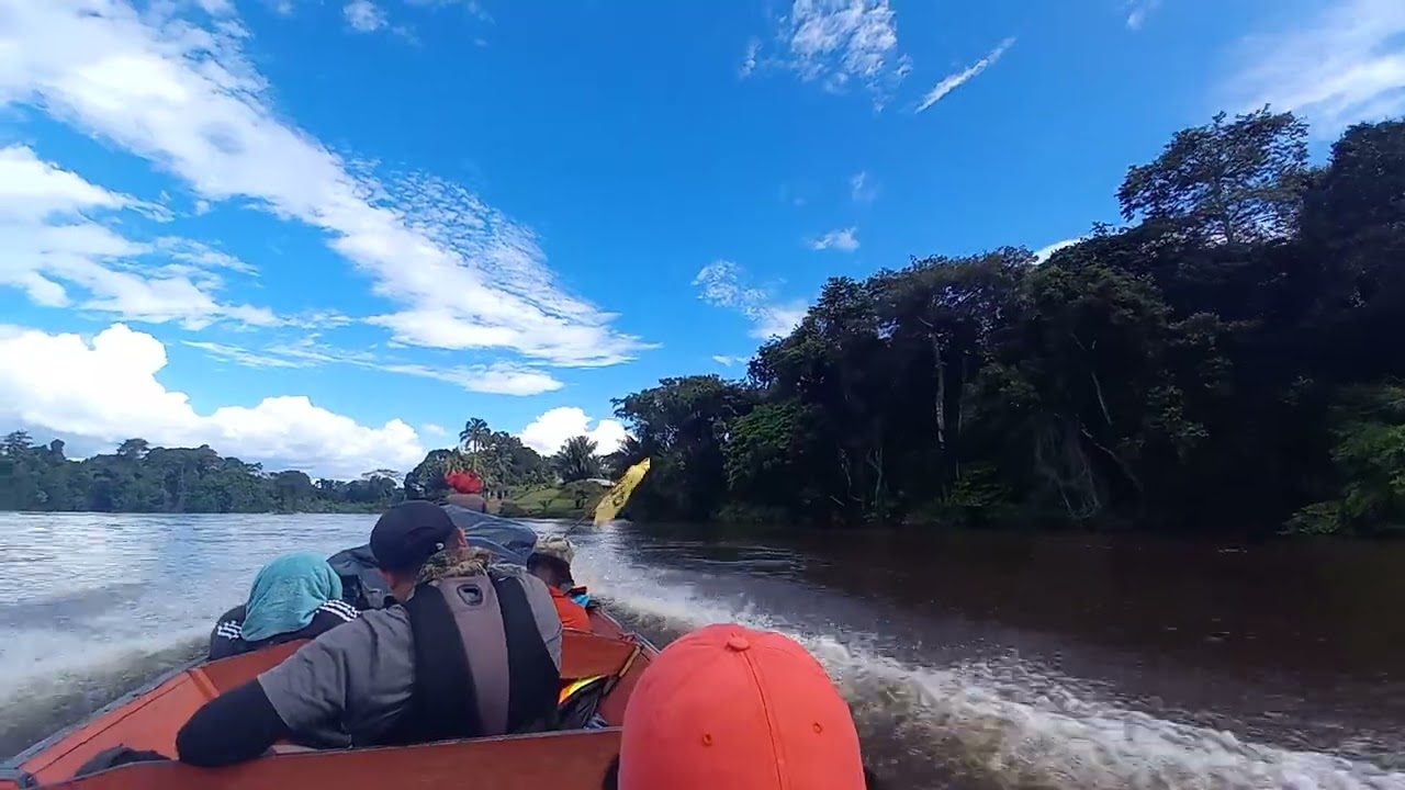 This is Sipaliwini in Suriname, the heart of the Amazon rainforest.