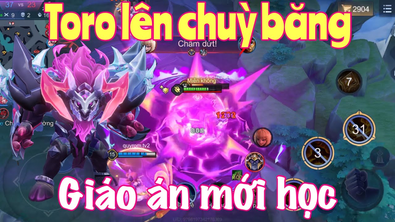 Toro gi&aacute;o &aacute;n mới học v&aacute;c chuỳ băng ra trận - LQMB