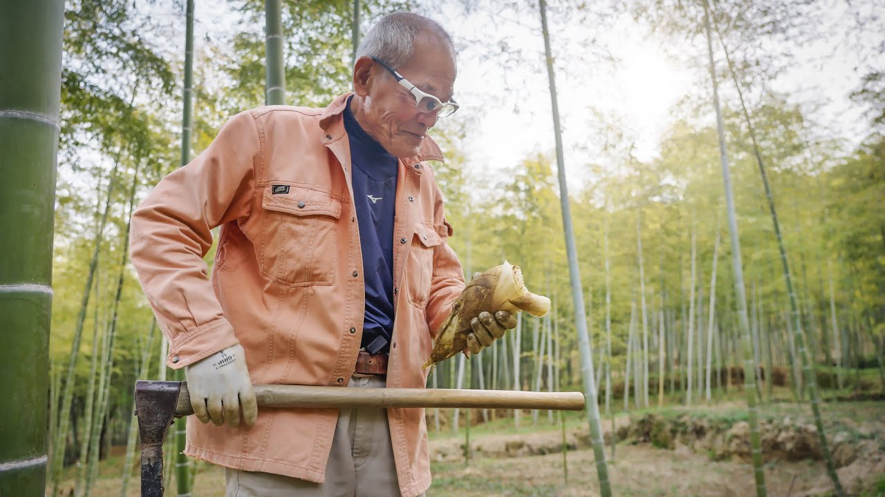 京都稲荷山の大自然で育つ幻の白子たけのこ丨Phantom White Bamboo Shoots【風緑農園】