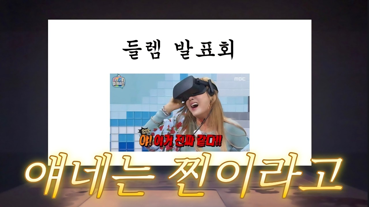 [오타쿠 발표회, 들렘 발표회] 투디 오타쿠들 앞에서 남돌 알페스 발표하기