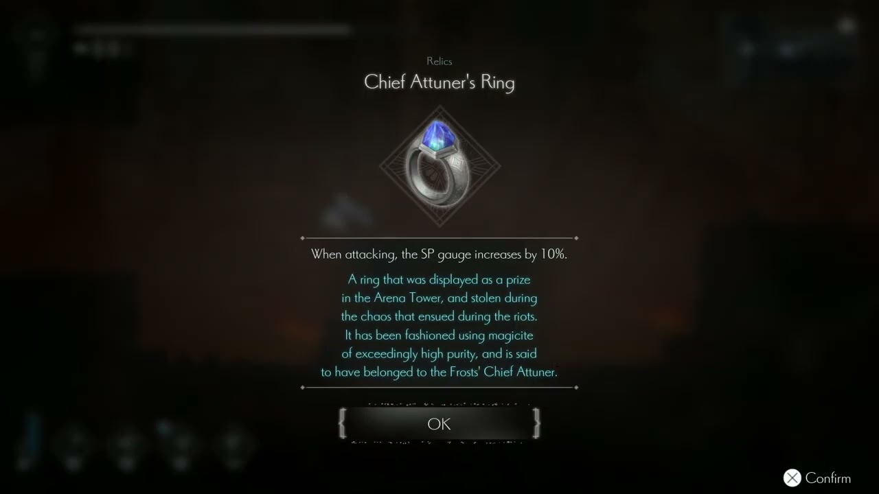 ENDER MAGNOLIA  Bloom in the Mist Relics Chief Attuners Ring