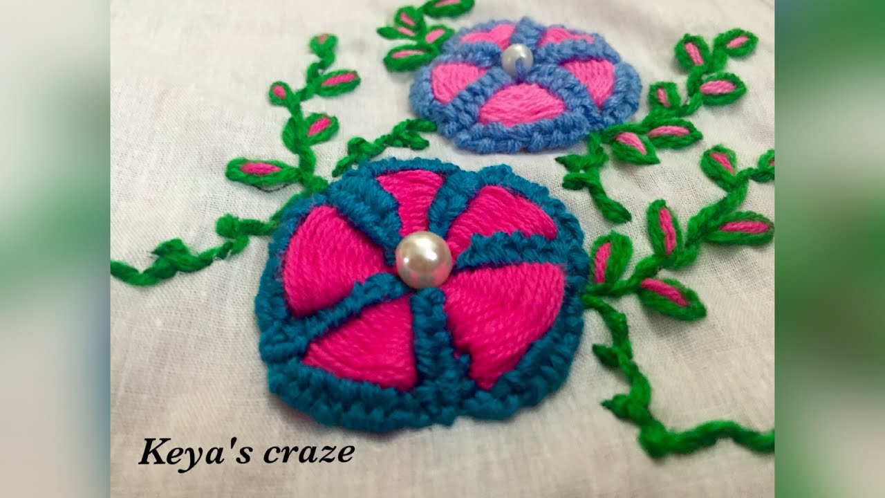 Tutorial no-79 | Weaving flower variation | Keya's craze