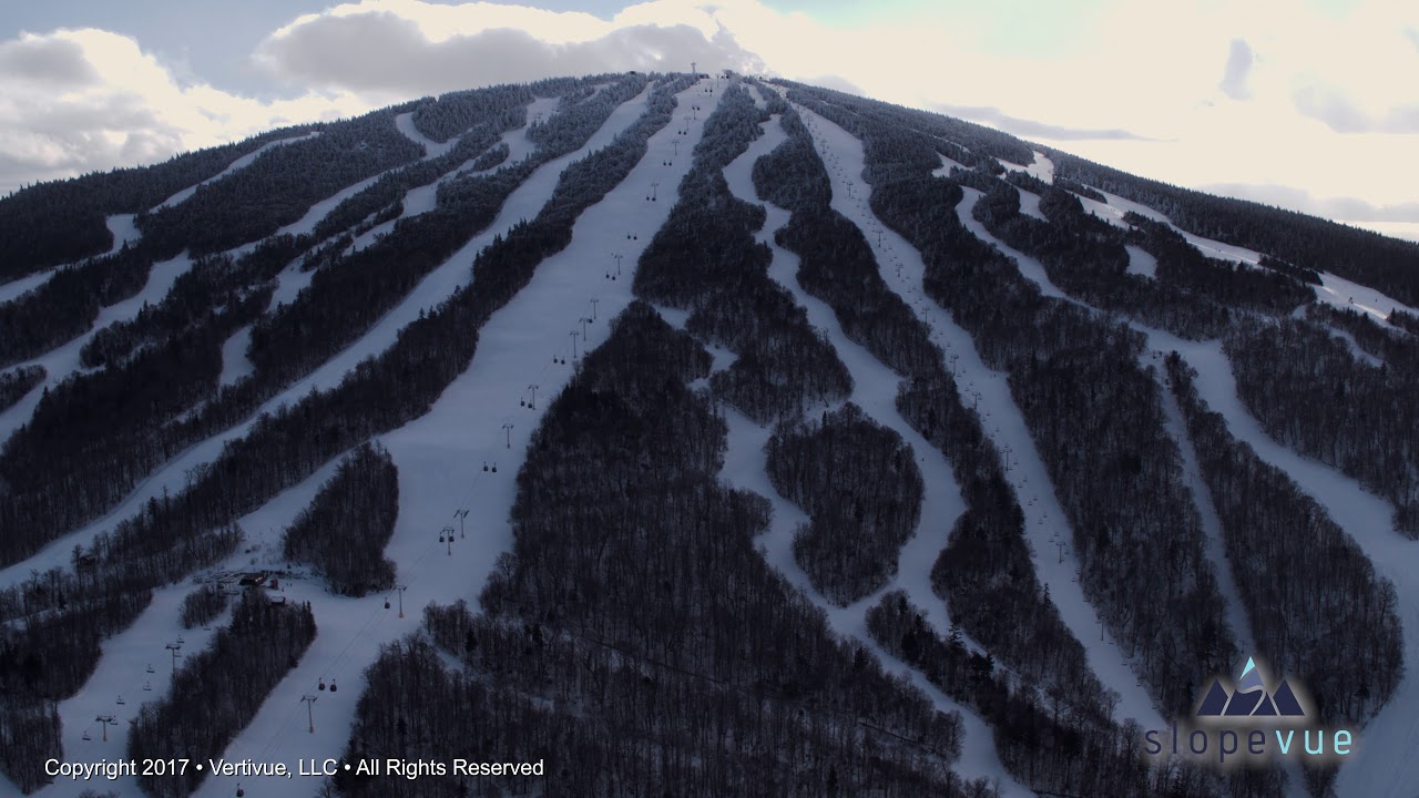 Stratton Mountain Aerial Overview by Slopevue.com