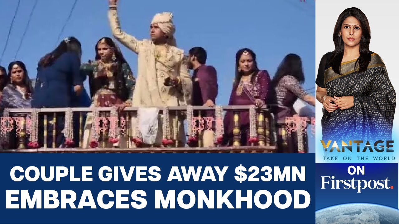 Indian Couple Gives Away $23 Million to Become Monks. Why? | Vantage with Palki Sharma