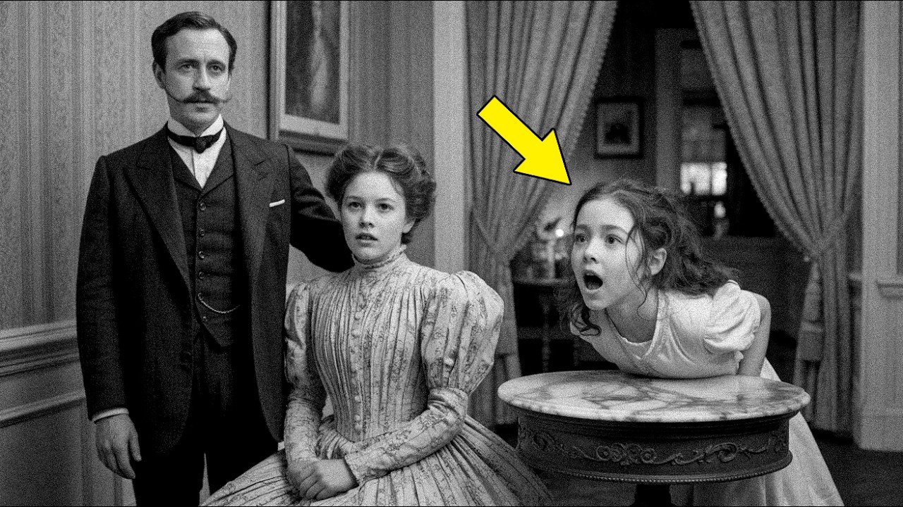 This 1901 portrait seemed ordinary—until the child’s eyes in the background revealed a dark secret