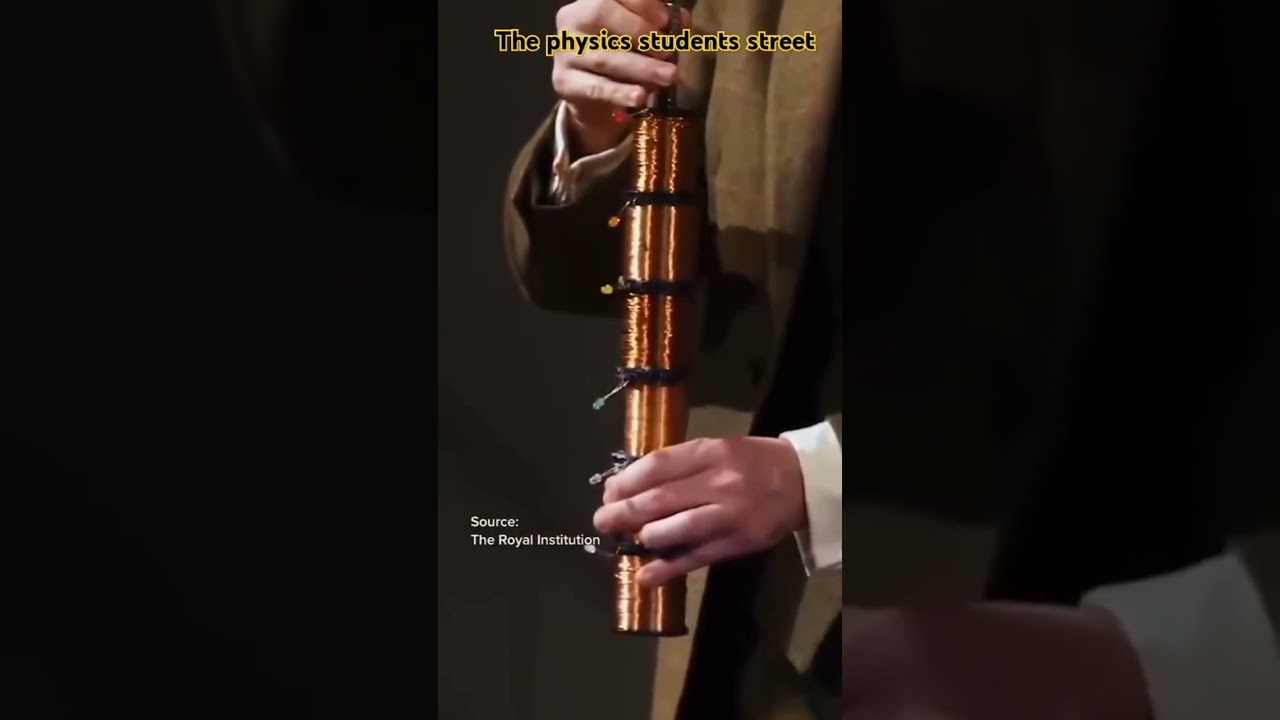 Michael Faraday Experiment | #physics 🧲 | #shorts #ytshorts #viralvideo