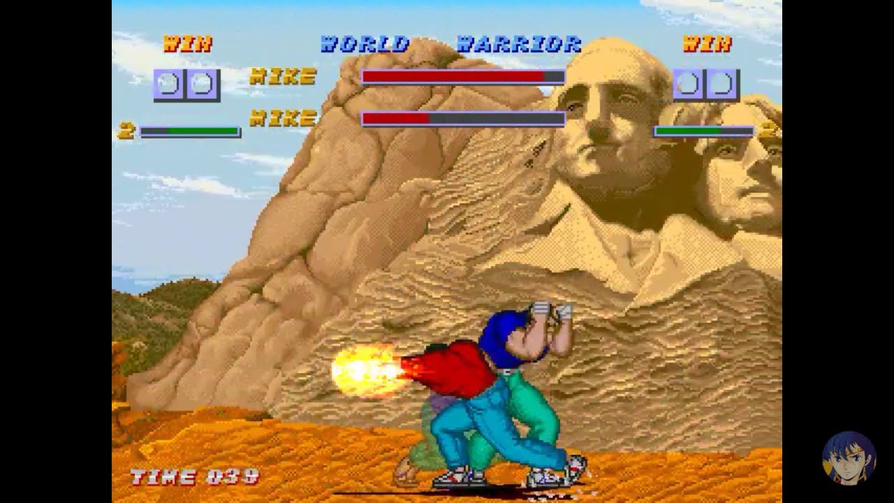 Street Fighter 1 (PC: mugen) Playthrough (Mike Ending)