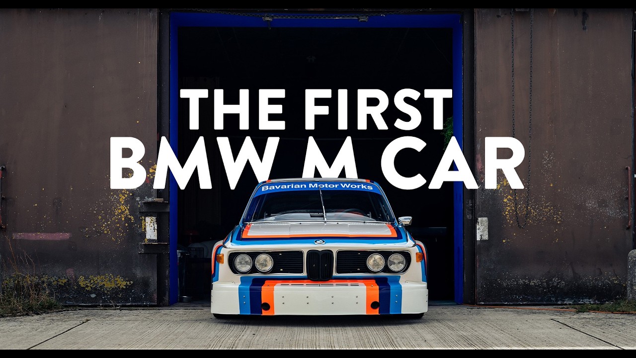Behold the very first BMW M car and works development CSL