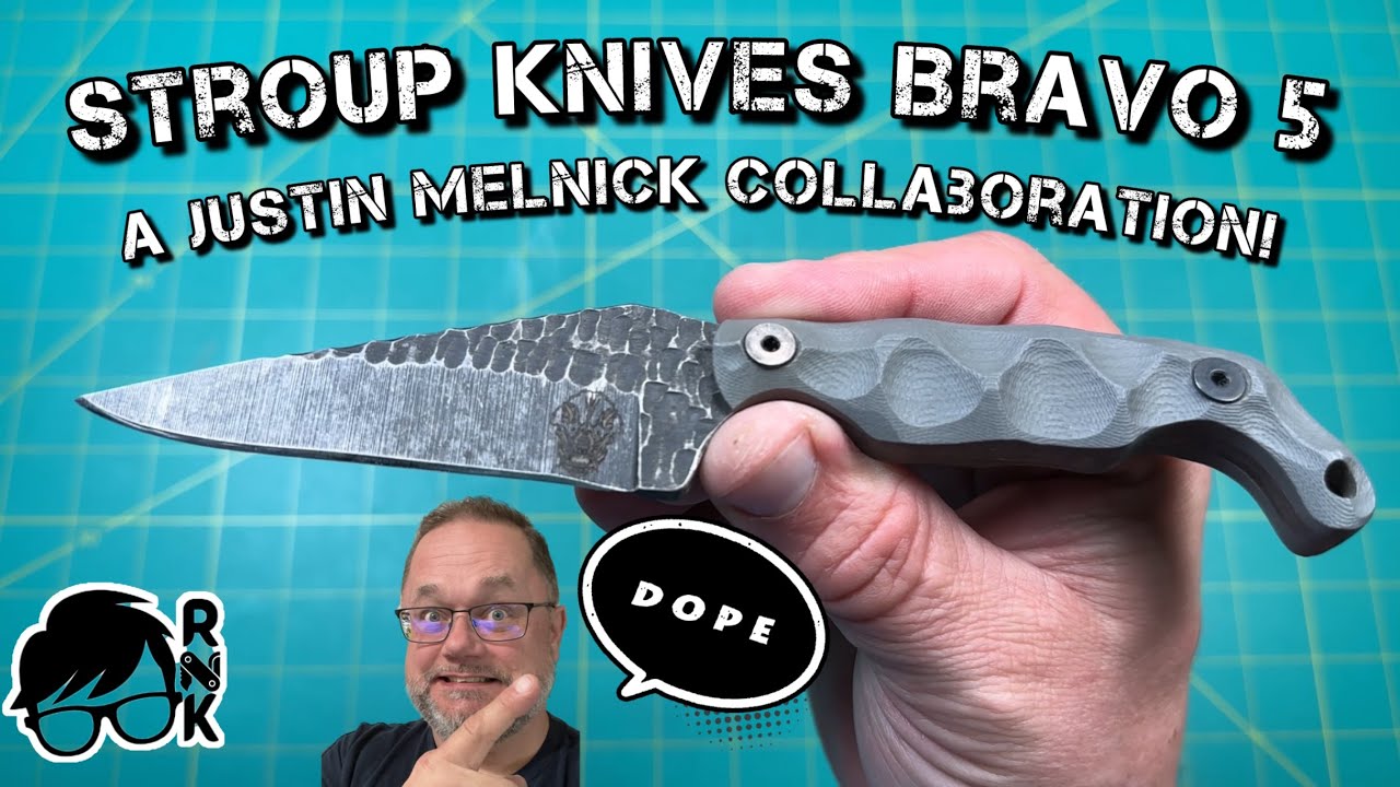 Unboxing a surprise… the Stroup Knives & Justin Melnick Bravo 5 fixed blade. A veteran made tool!