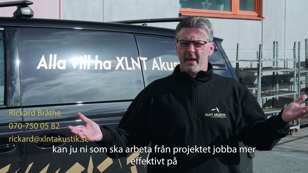 En smartare försäljning - XLNT Akustik kommer till dig