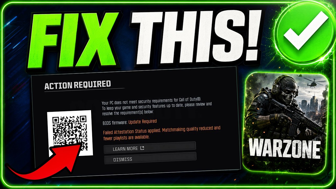 CALL OF DUTY WARZONE: ТРЕБУЕТСЯ ОБНОВЛЕНИЕ ПРОШИВКИ BIOS | Ошибка Bios Firmware Update Required в...