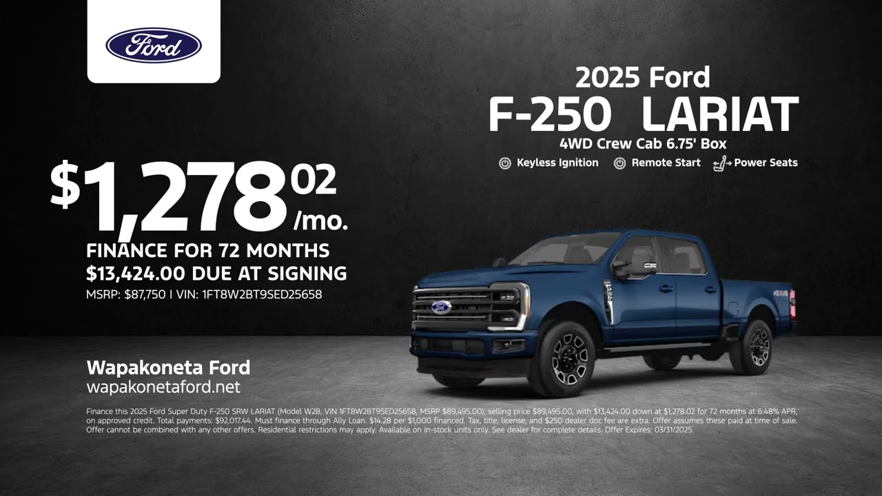 Ford F-250  04/03/2025 5231607