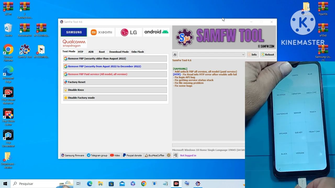 Desbloqueio Conta Google A13/A22/A32/A52/A30s Android 13.#frpbypass#samsung#Android13