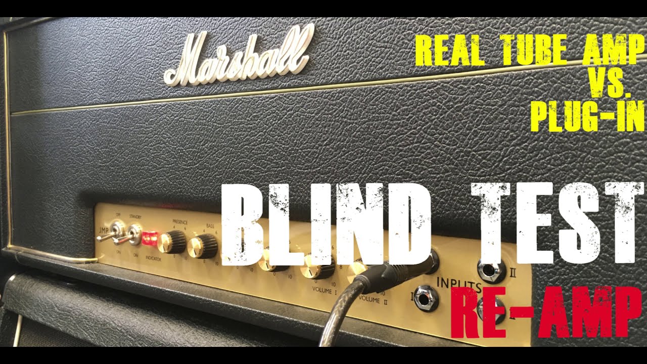 BLIND TEST! Marshall 1959HW vs. Audified AmpLion 2 Rock Essentials | Blues Rock | Re-amp