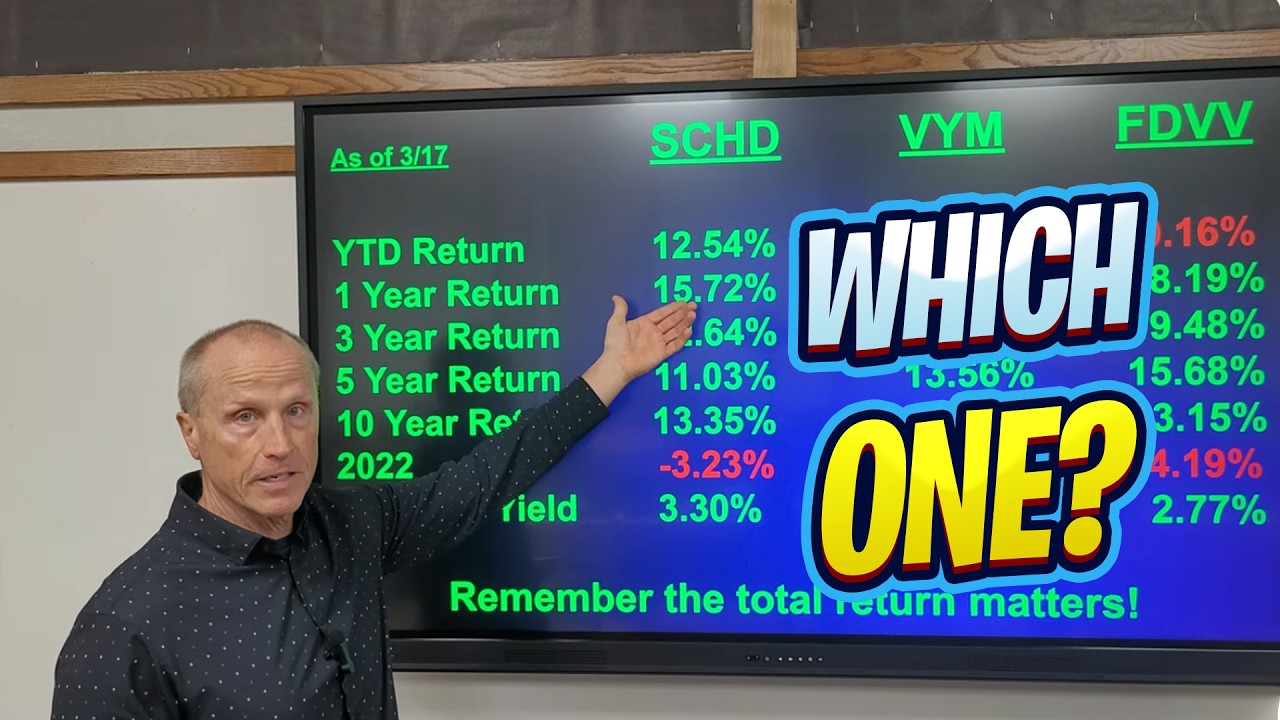 SCHD vs VYM vs FDVV: Which Dividend ETF Actually Wins?