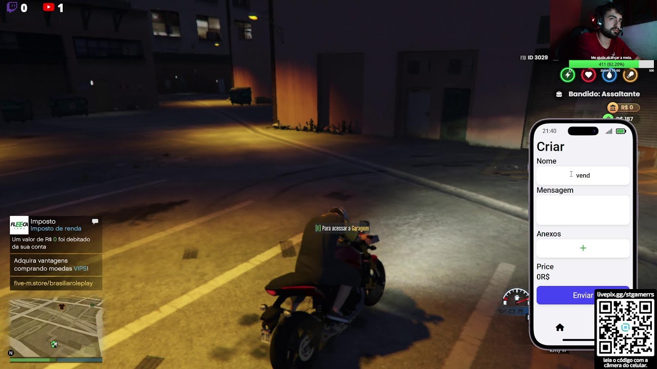 GTA V RP vendo as coisas Part.24........