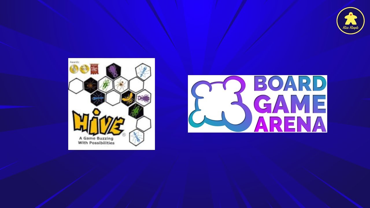 HIVE - Partita completa su BoardGameArena (2 giocatori)