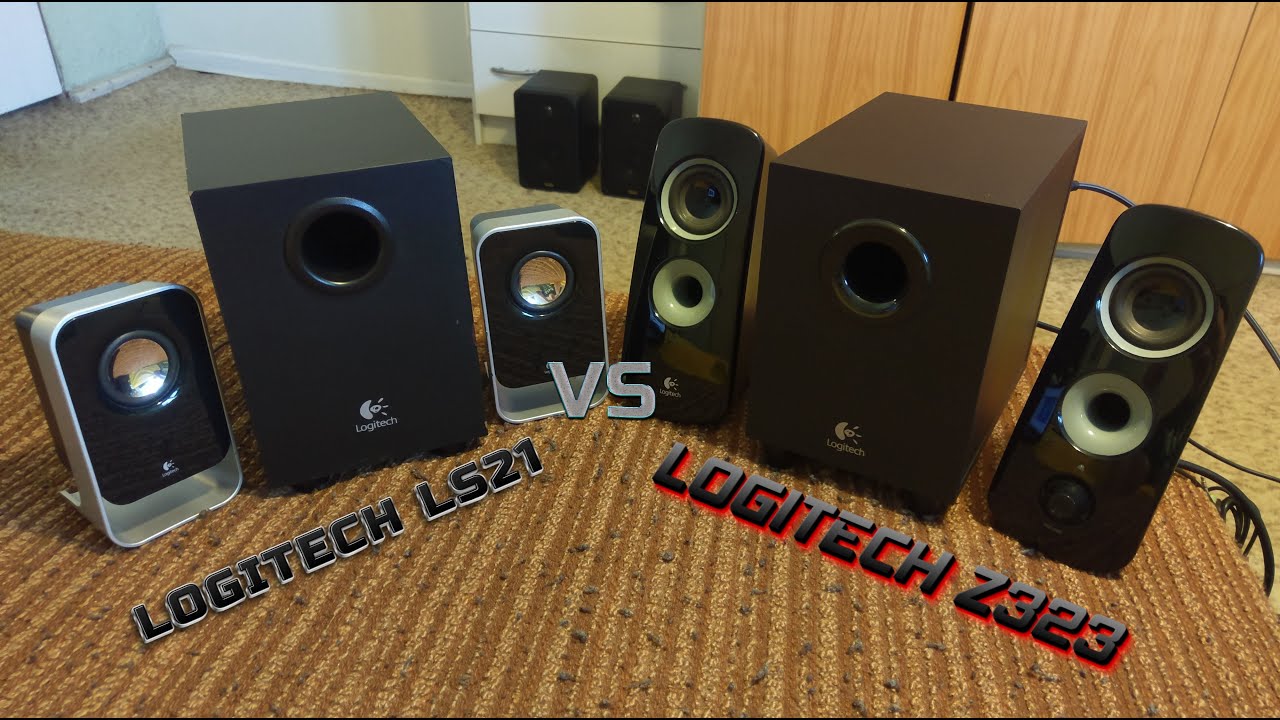 Logitech LS21 vs Logitech Z323 - Sound test