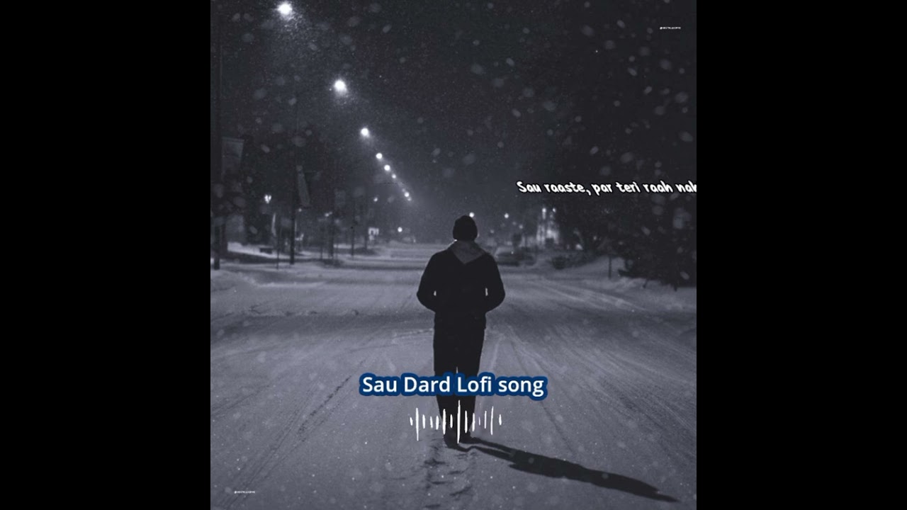 Sau Dard Hai || Night lofi song || Sonu Nigam  #Salman_Khan #Preity_Zinta #lofi_song #nostalgic