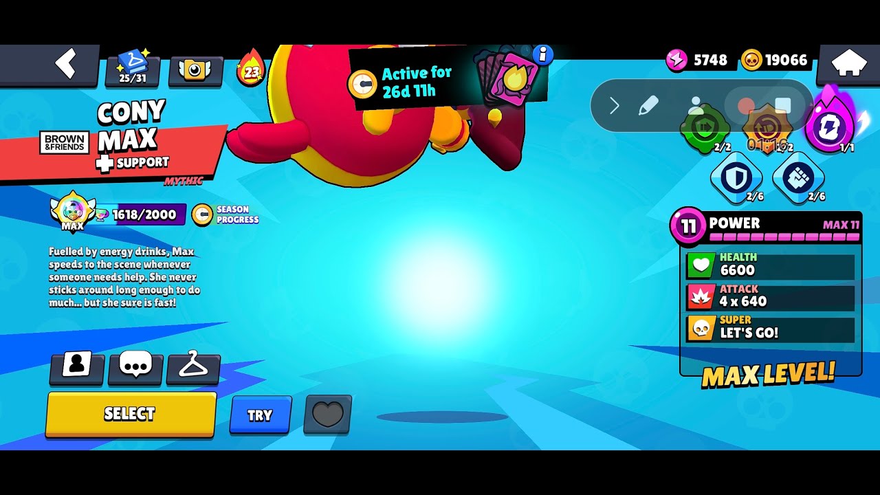 Max 1600 in Upside Showdown