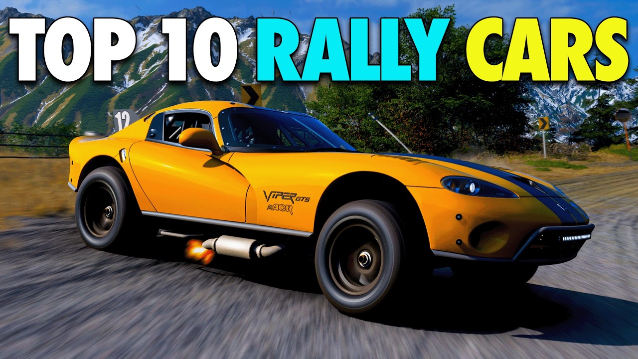 Топ-10 лучших автомобилей для ралли в Forza Horizon 6!