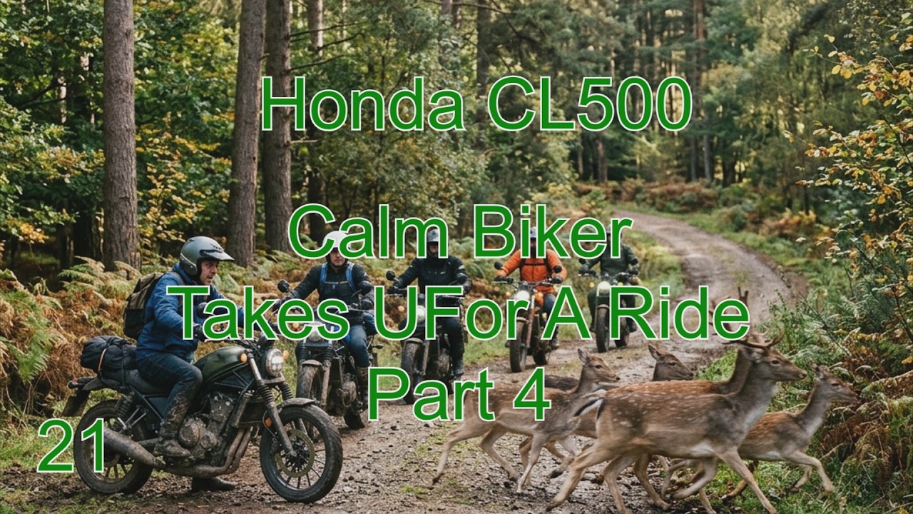 Honda CL500    Calm Biker Takes Us For A Ride    Part 4