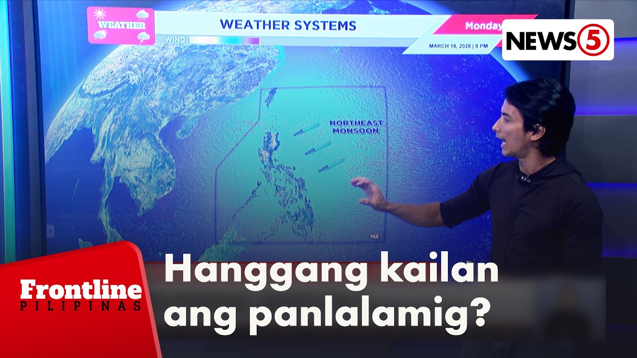 Mga taga-Mindanao at Palawan, unang makakaramdam ng mainit na panahon | Frontline Pilipinas