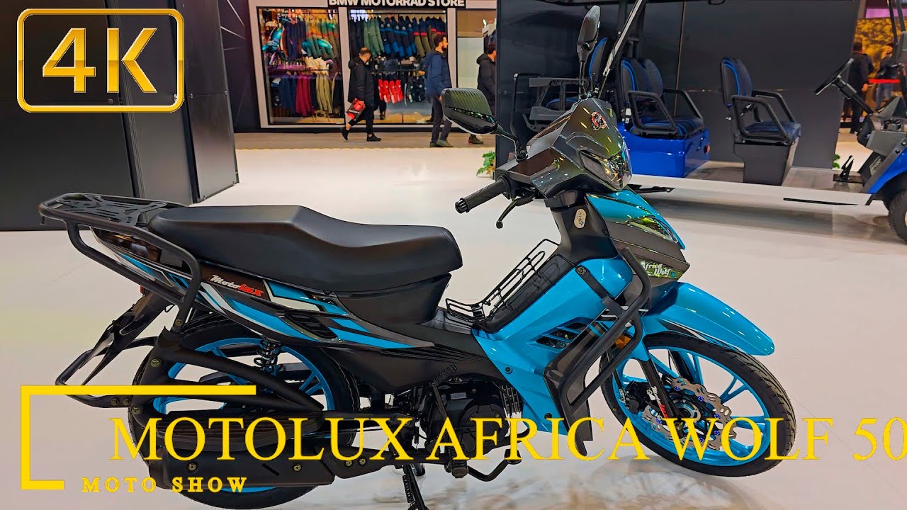 Motolux Africa Wolf 50 &ndash; All-New Maxi Scooter