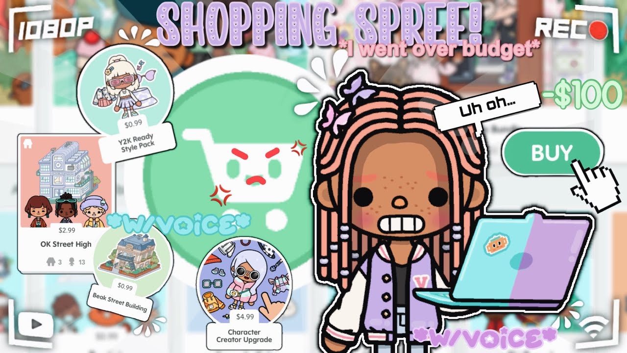 Я отправилась на *ШОПИНГ* 🤑💕⭐️| *ГОЛОСОМ 🔊* | Toca Life World 🌍 | Toca Lani 🌺