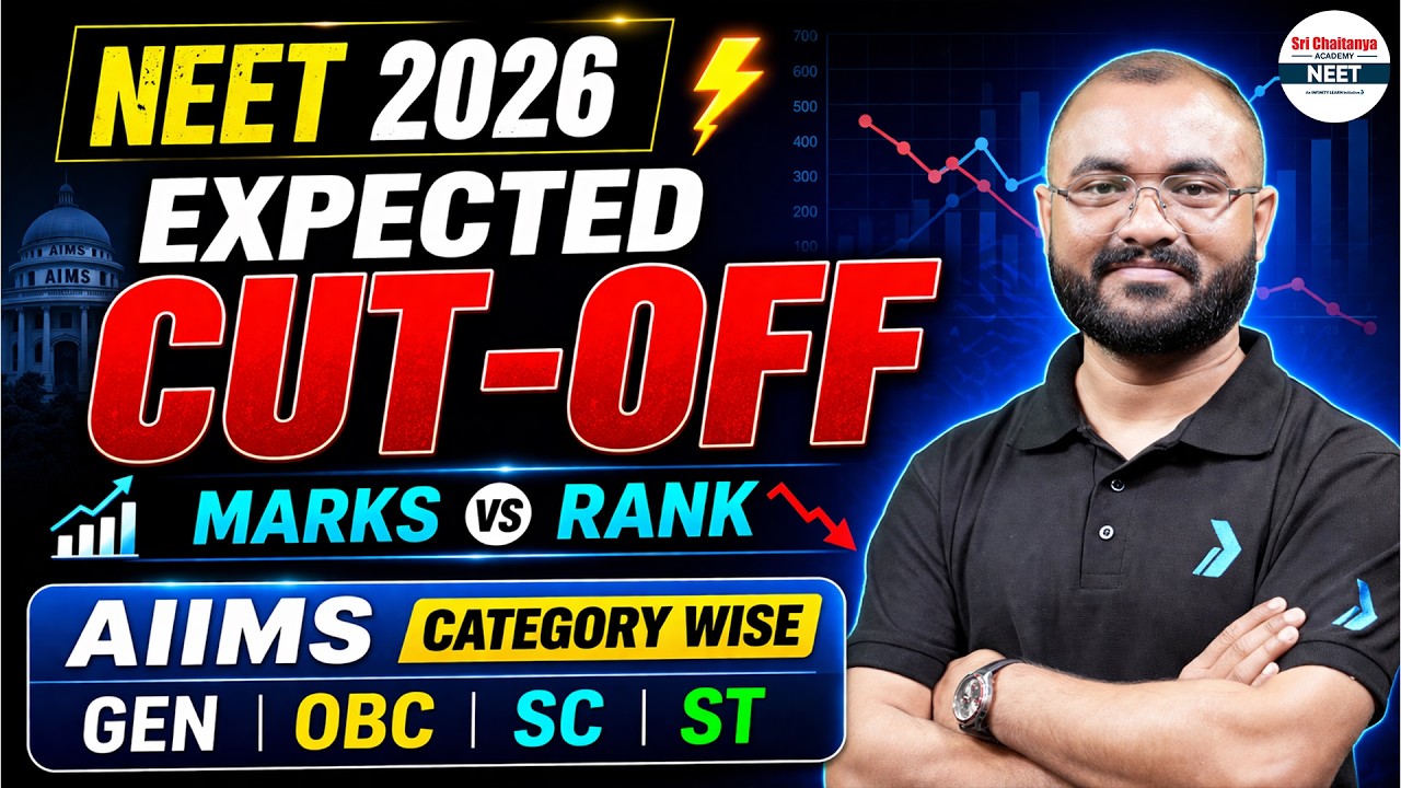 NEET 2026 Cutoff for AIIMS | Category Wise | NEET 2026 Expected Cut Off Marks 🆚 Rank for AIIMS