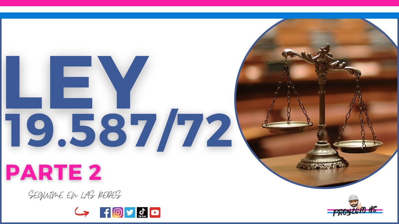 📕 ANÁLISIS de la LEY N° 19.587/72 👷!!! SEGURIDAD E HIGIENE en el TRABAJO en ARGENTINA (parte 2)