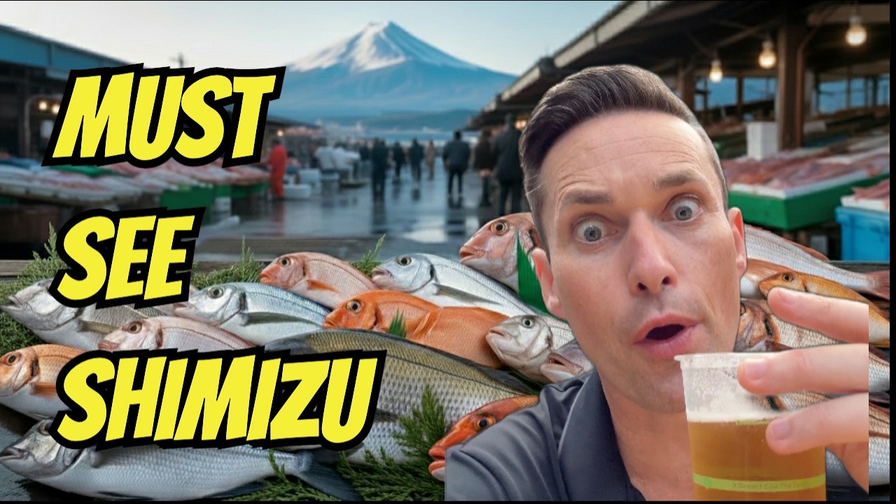 🎌 Shimizu in Half a Day! | Mount Fuji, Tuna Heaven & Waterbus Cruise 🇯🇵