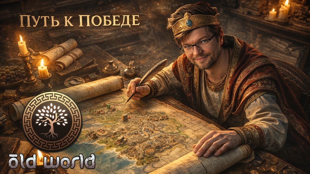 ПЛАН НА ПОБЕДУ: Какие амбиции выберет Вавилон? (Old World Прохождение) Серия №6