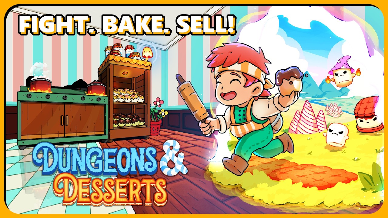 RUN A CANDY SHOP IN NEW ROGUELITE! Dungeons & Desserts Demo