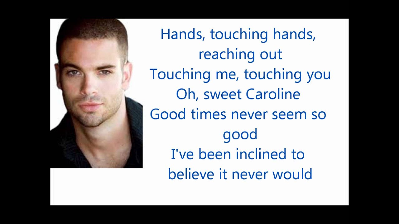 Glee Sweet Caroline Lyrics