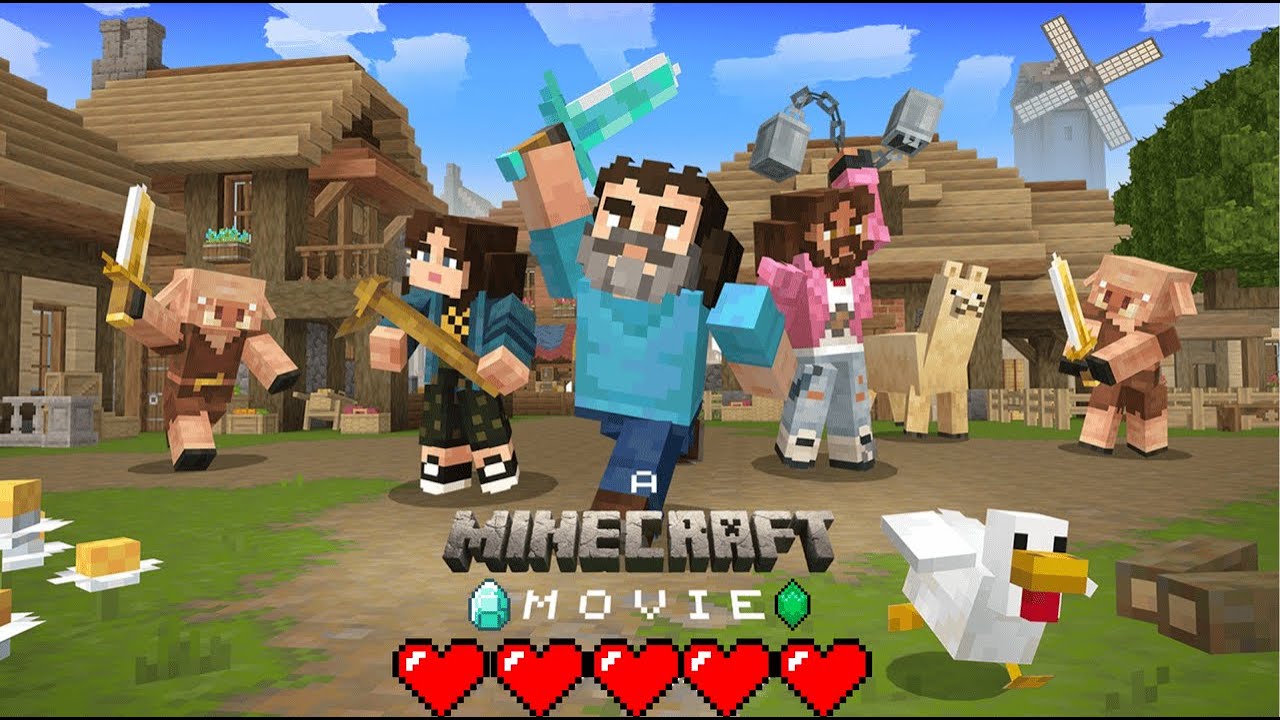 Playing the Minecraft Movie Event