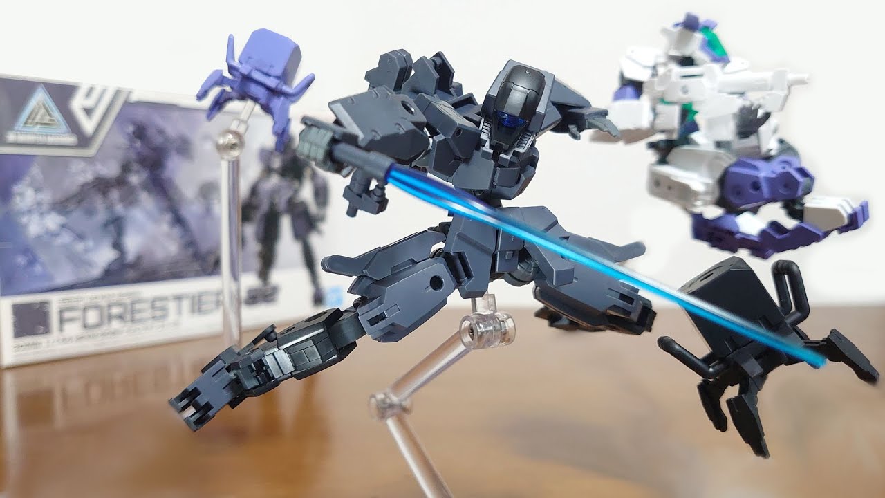（小型量産機 フォレスティエリに02が登場！頭やアーマーなどが変化！）30MM 1/144 eEXM-S02M フォレスティエリ 02　レビュー