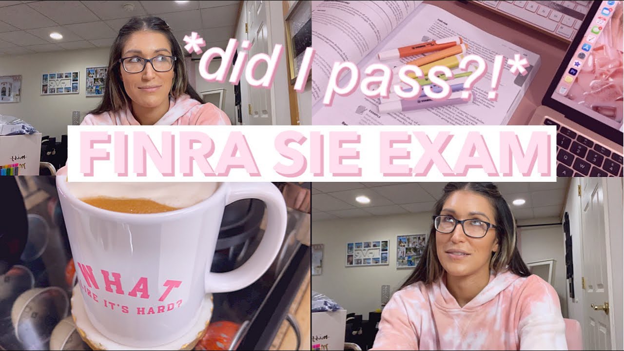 SIE EXAM DAY VLOG: MY RESULTS, STUDY STRATEGY + PREP COURSE REVIEW