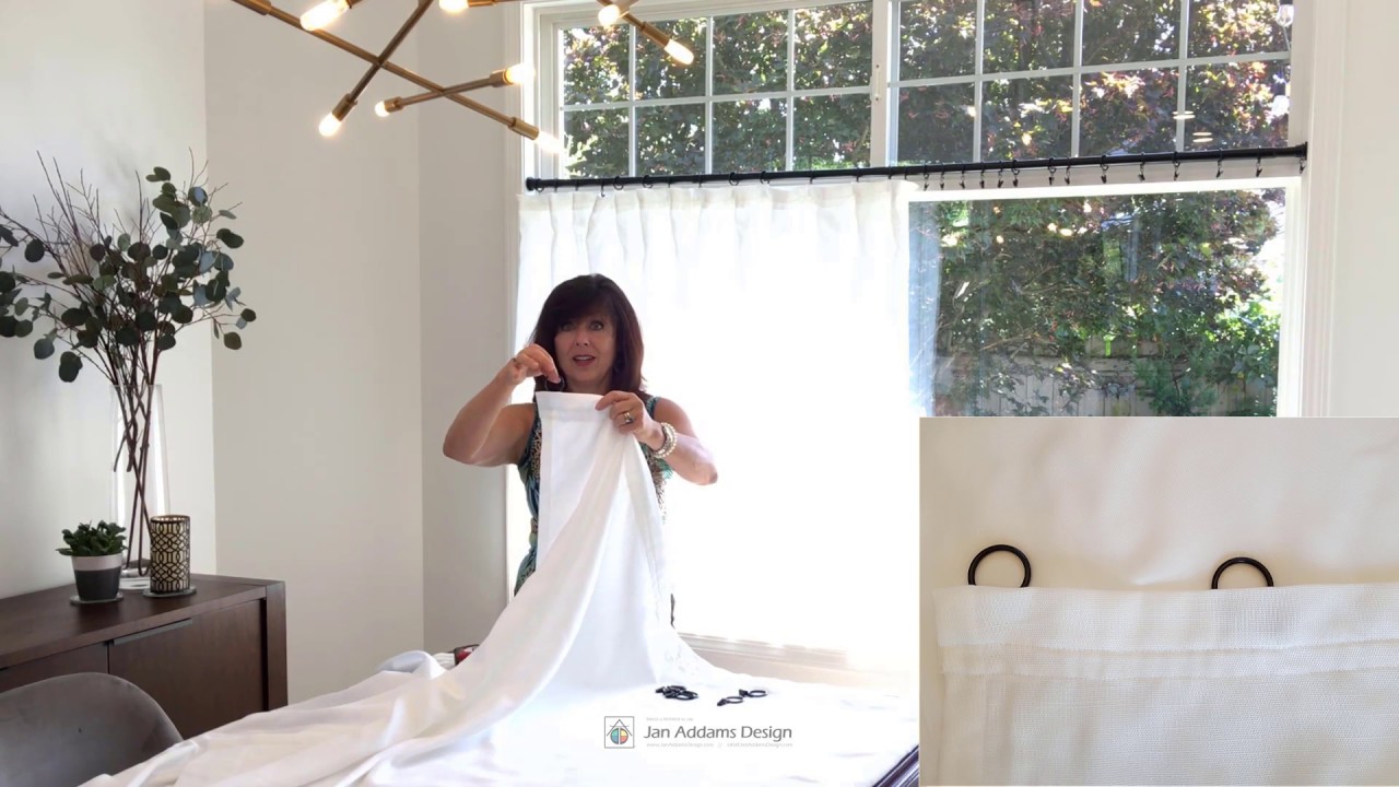 PART 2-2: How to Install a Hidden Clip Cafe Curtain