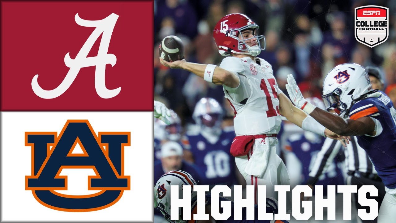 Iron Bowl: Alabama Crimson Tide vs. Auburn Tigers | Full Game Highlights | ESPN College Football