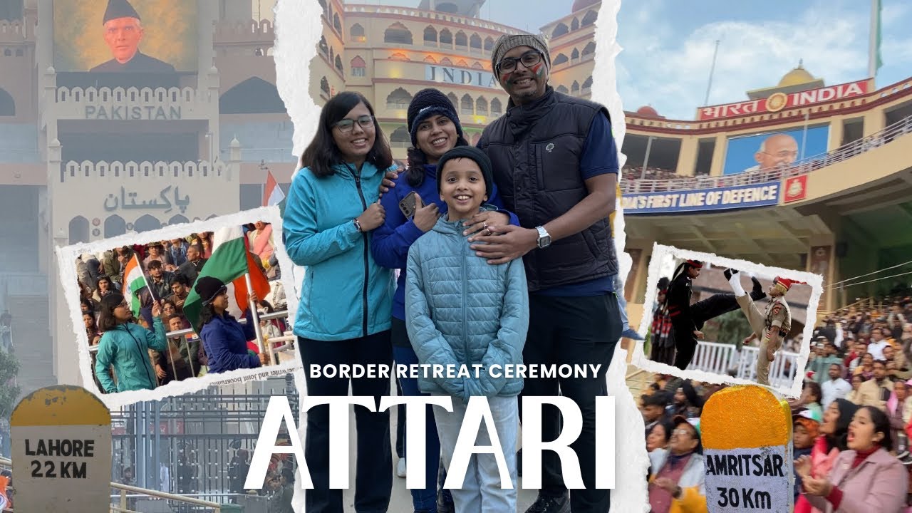 Attari-Wagah Border Retreat Ceremony | India Pakistan Border Parade | अटारी वाघा बॅार्डर 