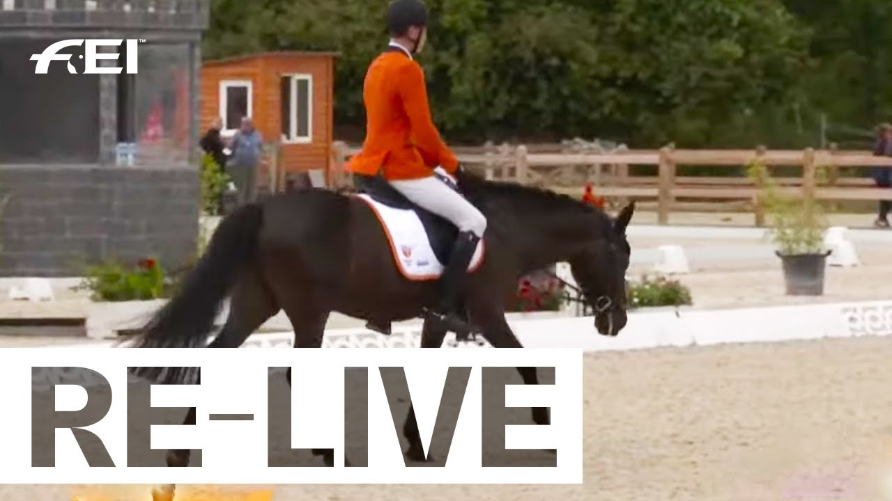 RE-LIVE | Dressage Group 1 - Eventing - FEI European Championships for Ponies