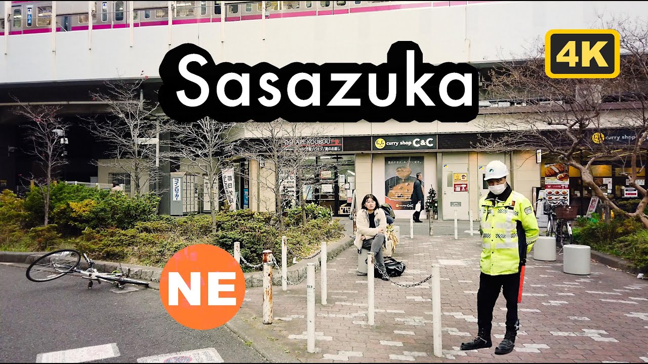 Tokyo - Sasazuka 4K Walk (south side)