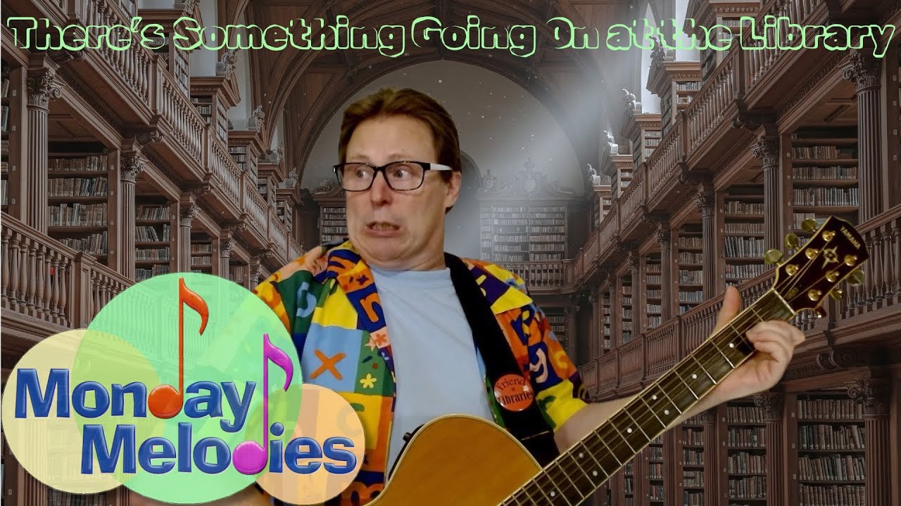 There's Something Going On at the Library | Reading Song by Monty Harper