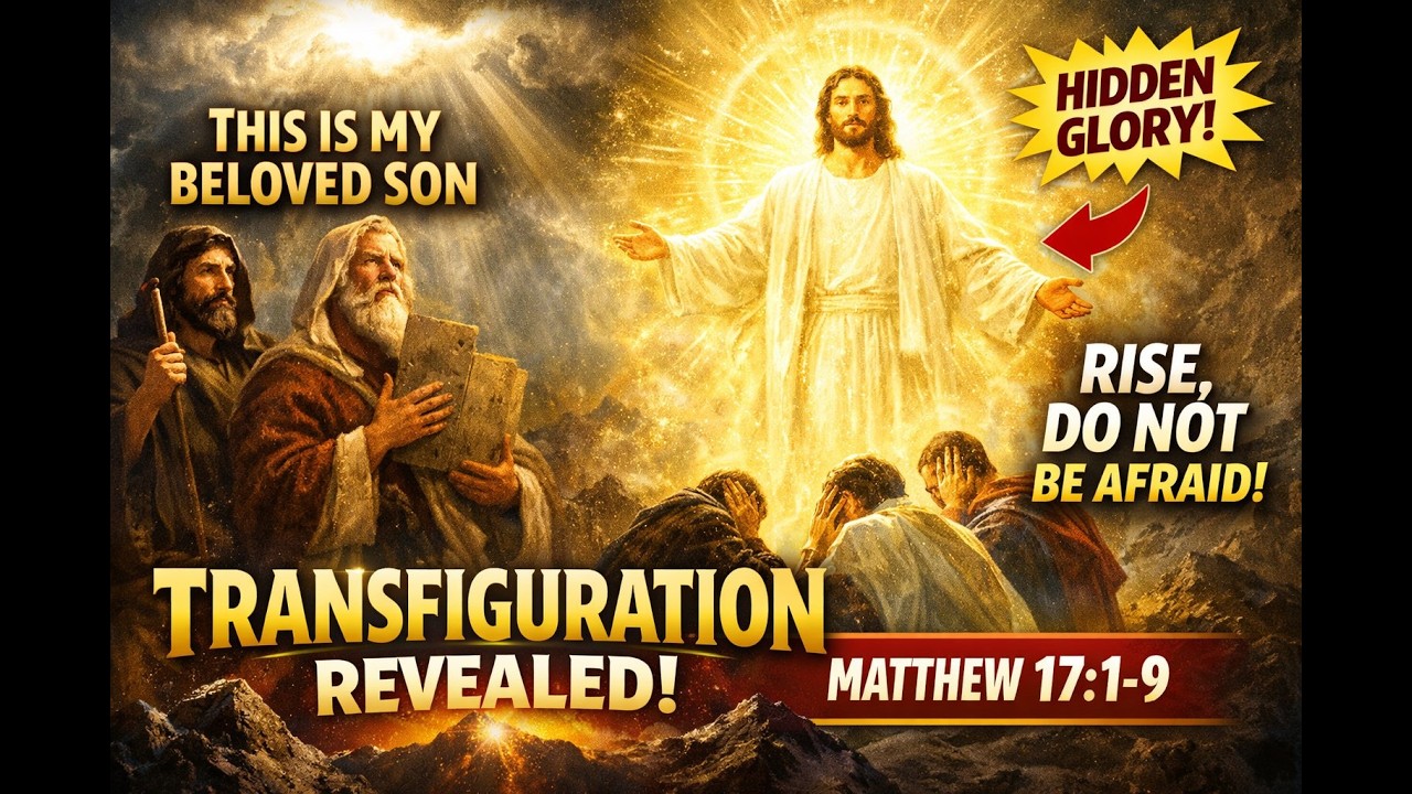 2nd Sunday of Lent |Transfiguration Revealed | The Hidden Glory of Matthew 17:1-9